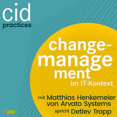 Cover cidPodcast "Changemanagement im IT Kontext"