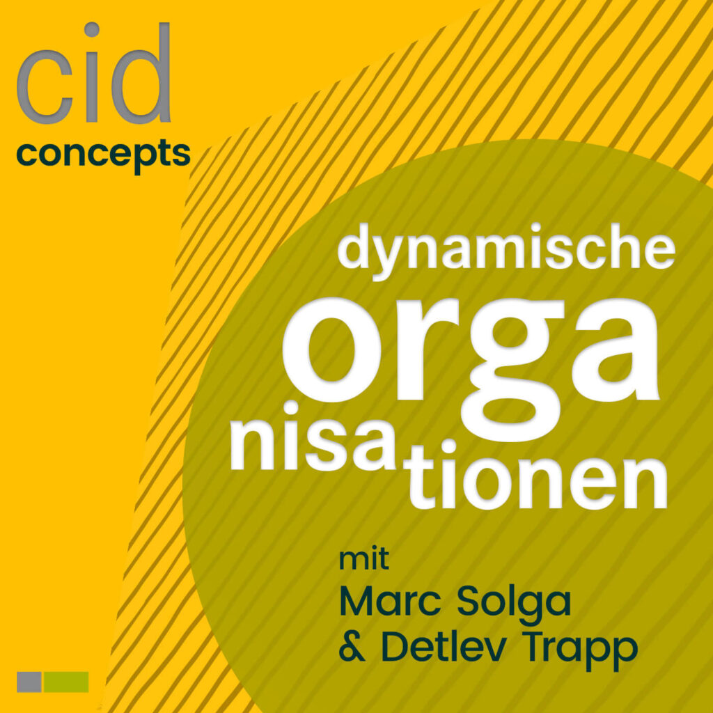 Cover cidPodcast "dynamische Organisationen"