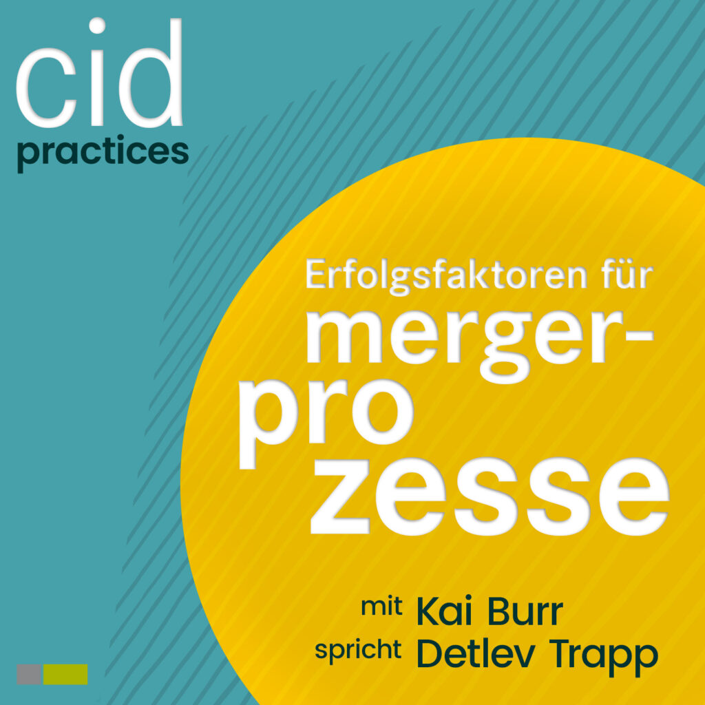 Cover cidPodcast "Merger Prozesse"